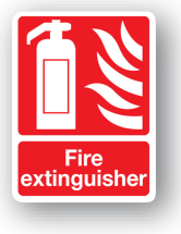 Sign - Fire Extinguisher (240mm x 360mm)