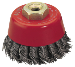 Twisted Wire Brush 80mm x M14