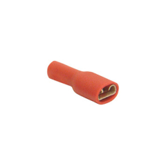 Red Connector Female 6.6mm (8.75A, Pack 50)