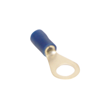 Blue Connector Ring 6.4mm (17.5A, Pack 50)