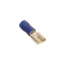 Blue Connector Female 6.6mm (17.5A, Pack 50)