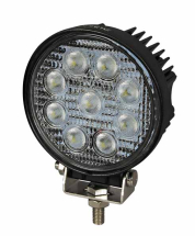 LED Round 9x3W Work Lamp (1700 Lumens)