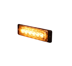 LED Amber Strobe Slimline Lamp (H28mm x W113mm x D9mm)