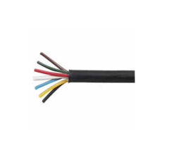 Black PVC 7 Core Cable (Sold per metre)