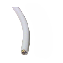 White PVC 3 Core Cable 2.5mm