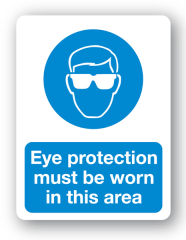 Sign - Eye Protection (480mm x 360mm)