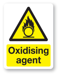 Sign - Oxidising Agent (480mm x 360mm)