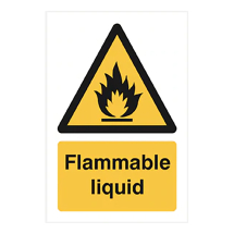 Sign - Flammable Liquid (480mm x 360mm)