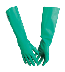 Nitrile Spray Gloves (S) (Long Cuff)