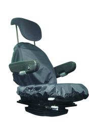 Large Tractor Seat Cover Black
