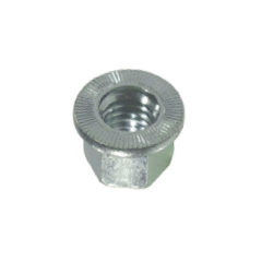 Flanged Serrated Nut M10 (Pack-10)